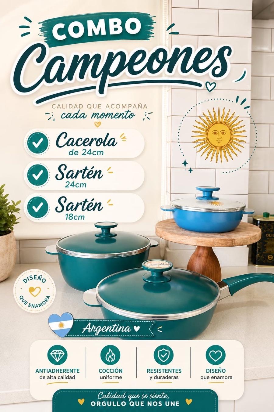 Combo Campeones Capri