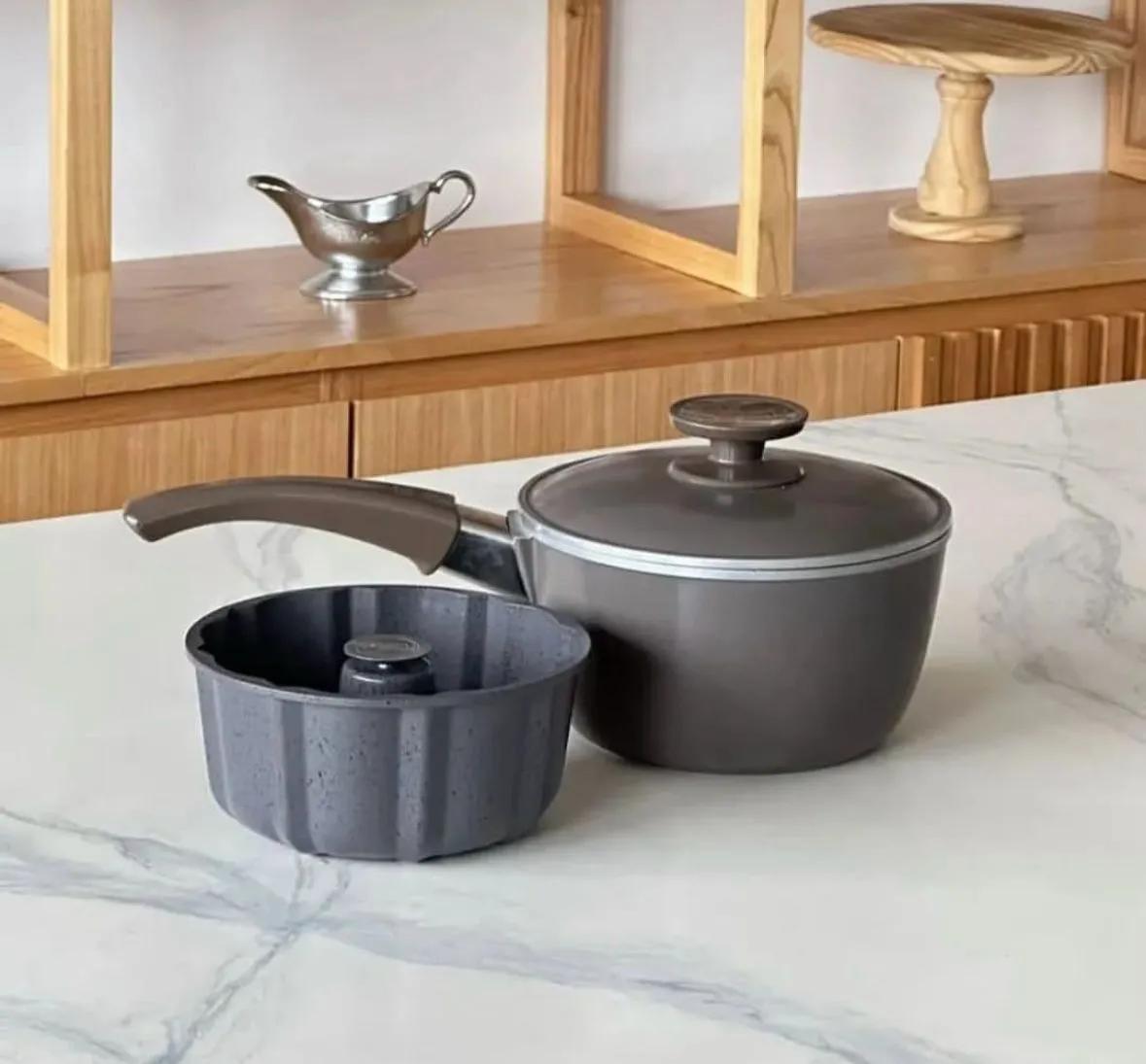 Combo Cacerola 18 & Savarin 18 Terra — Essen