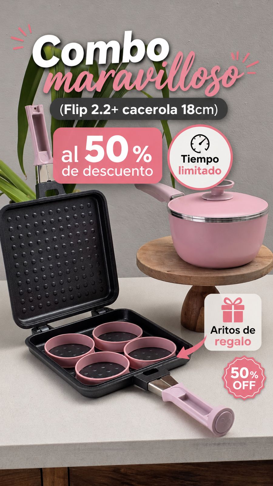 Combo Maravilloso Rosa